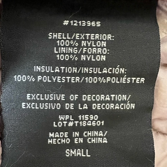 32 Degrees Light Blush Packable Lightweight Plush Puffer Vest - Size Small - Picture 12 of 12